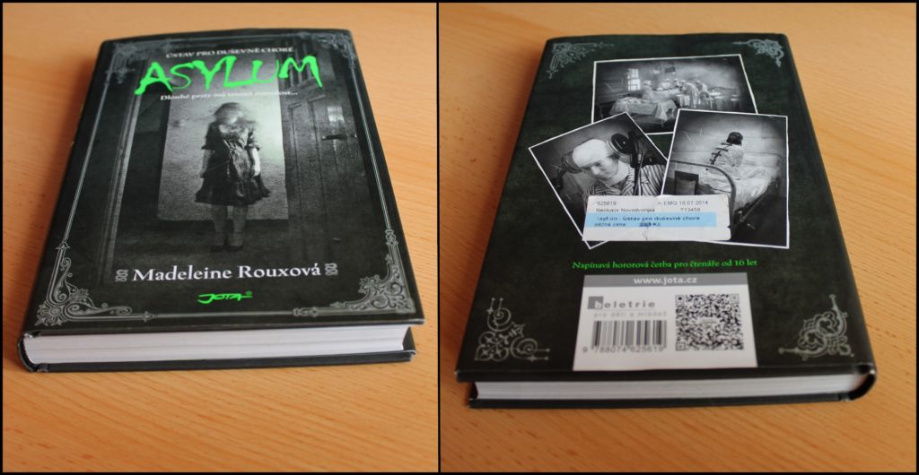 book review knižní recenze Asylum Madeleine Roux