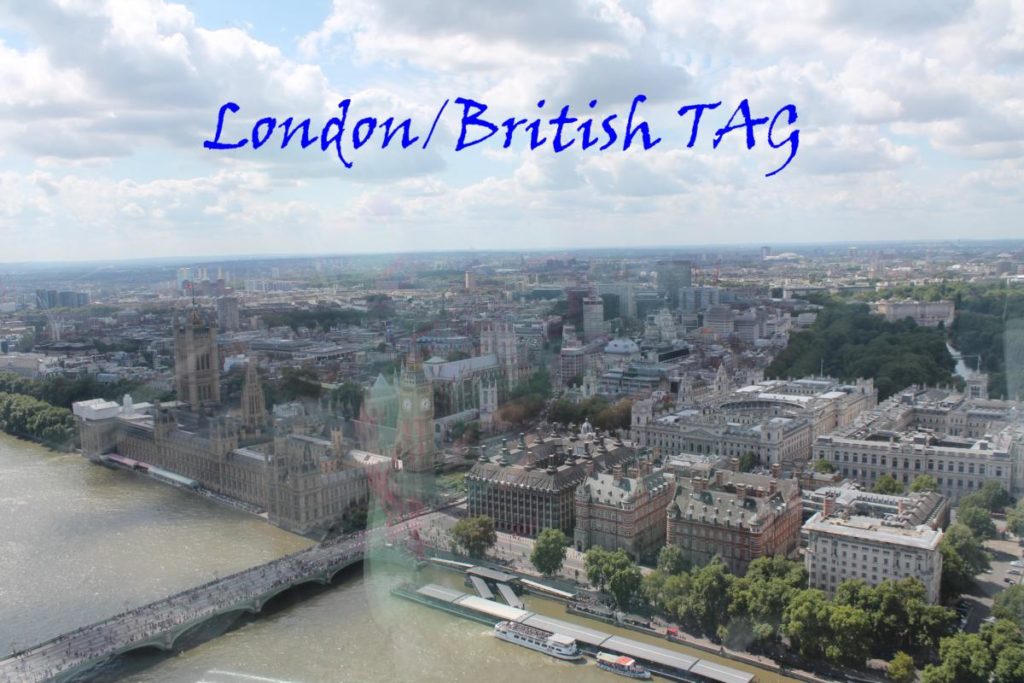 London/British TAG Londýn Británie