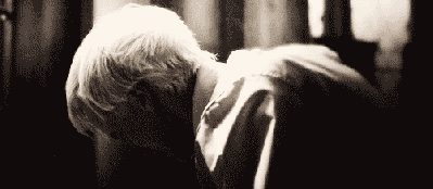 harry potter draco malfoy sad cry smutný pláč