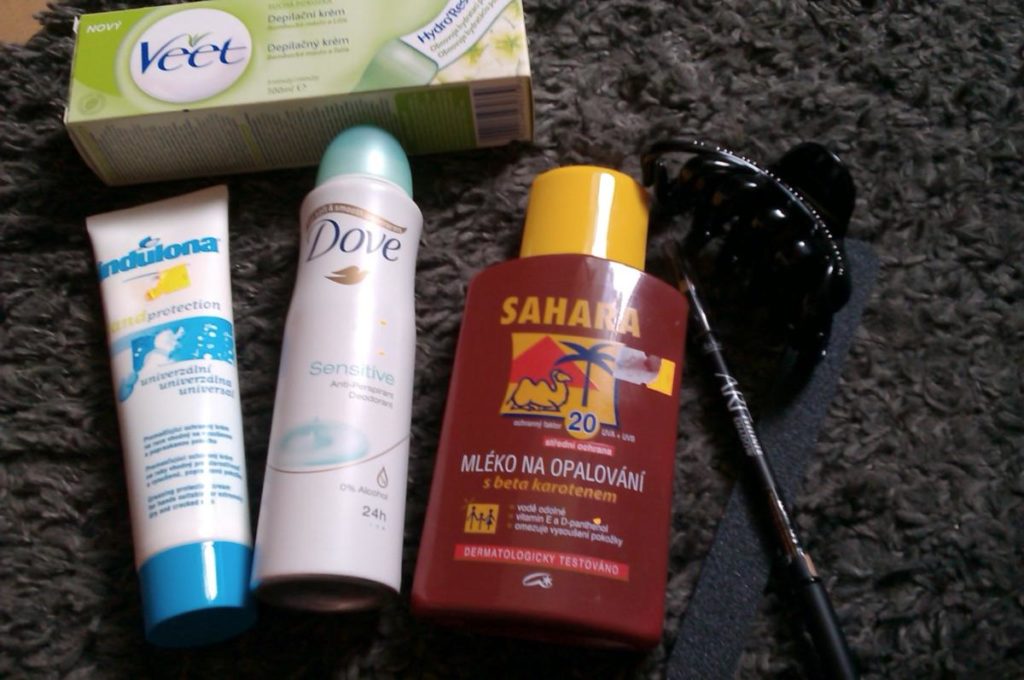 summer cosmetics letní kosmetika 