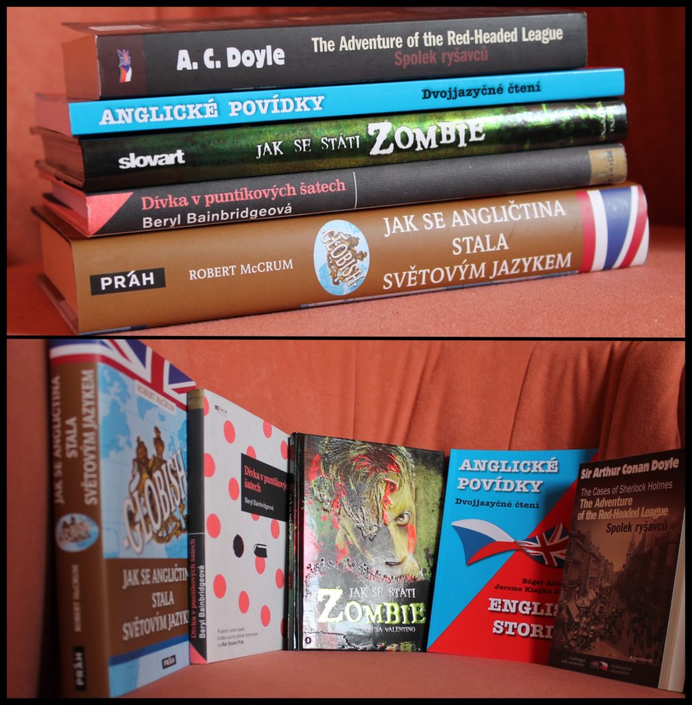  accessories angličtina book candles Christmas Christmas jumper dárky doplňky english gifts Hagrid Harry Potter Hello Kitty kniha London Medard panda Spongebob svíčky Vánoční svetr