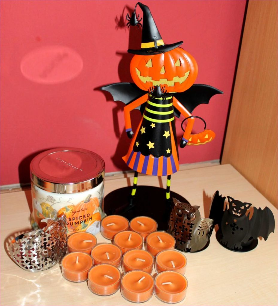 Halloweenské svíčky a doplňky PartyLite
