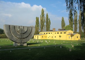Terezín mapa  Theresienstadt ghetto WW2 malá pevnost Small Fortress památník memorial map event akce