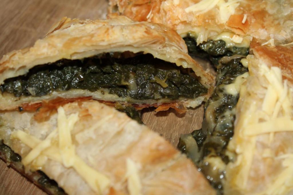 Špenátový závin se sýrem