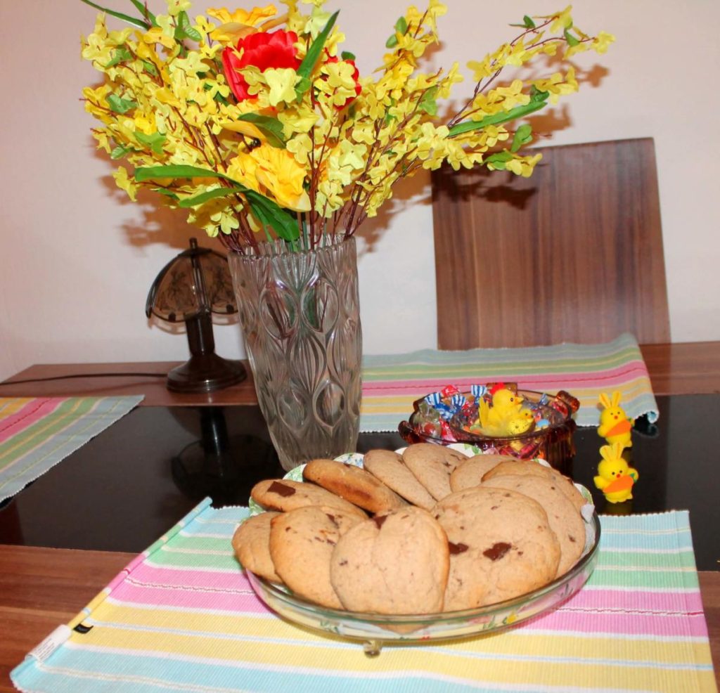 Perníkové sušenky s kousky čokolády